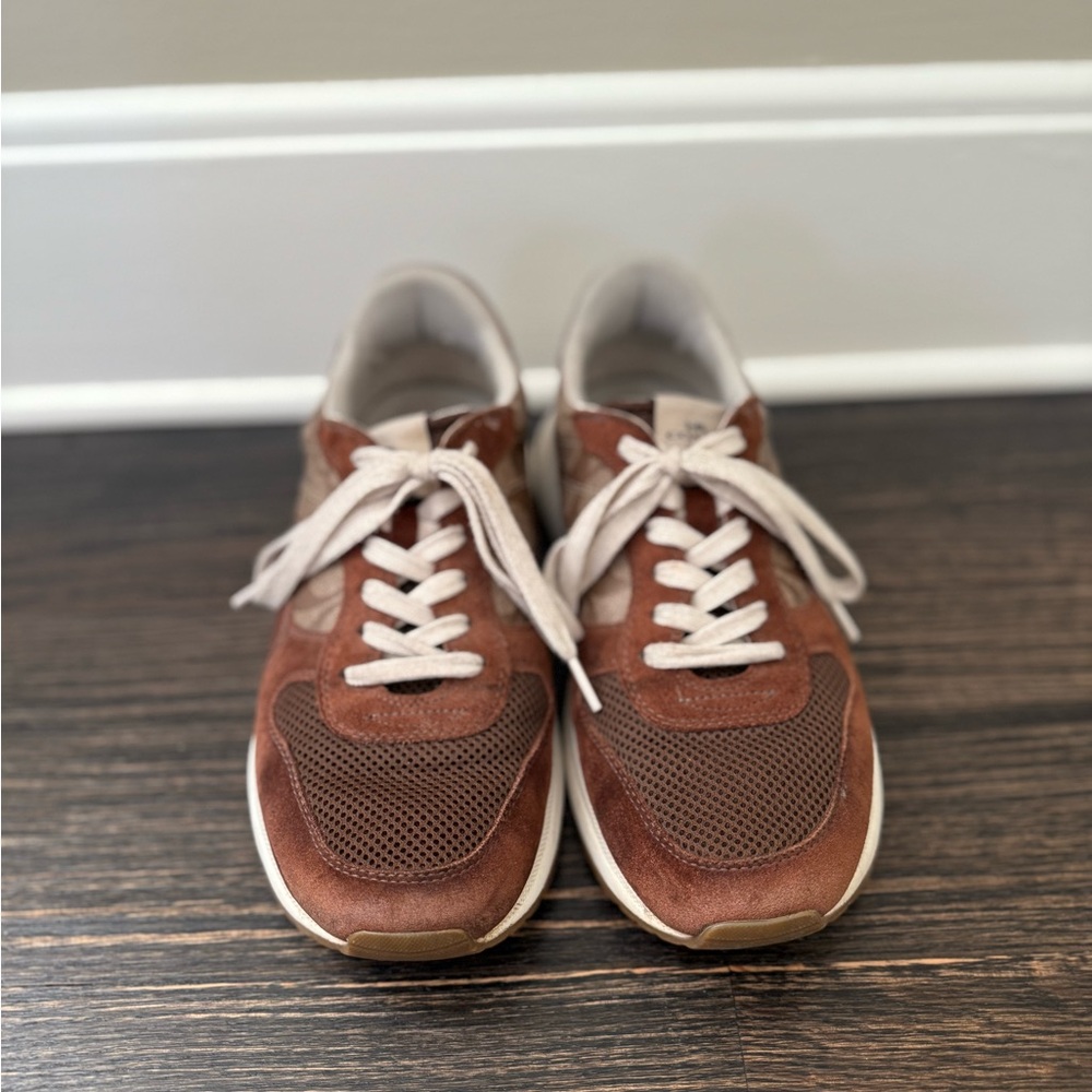 Men's Brown Sneakers - Picture 2 of 6